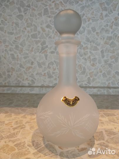 Графин штофы хрустальные