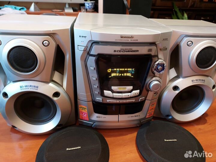 Музыкальный центр panasonic sa-ak200