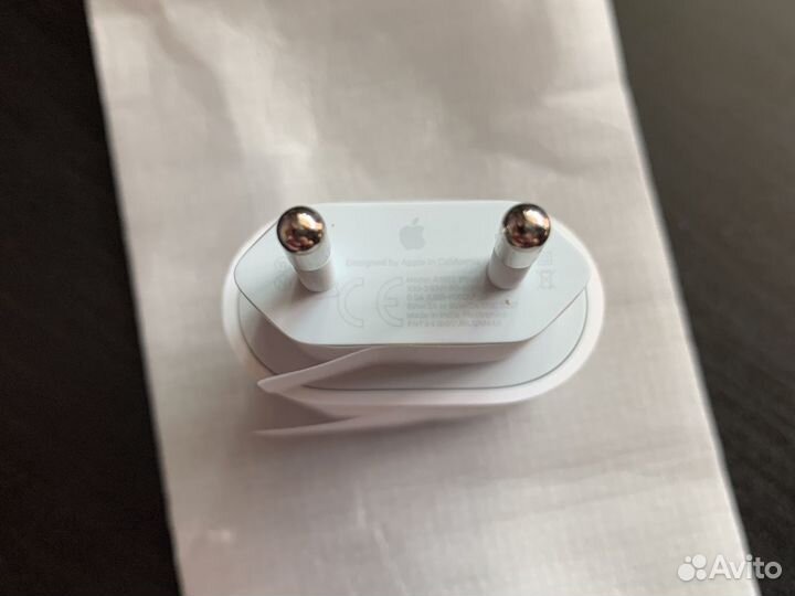 Оригинальная быстрая зарядка Apple