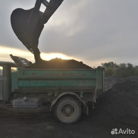 Услуги самосвала (щебень, пгс, песок)