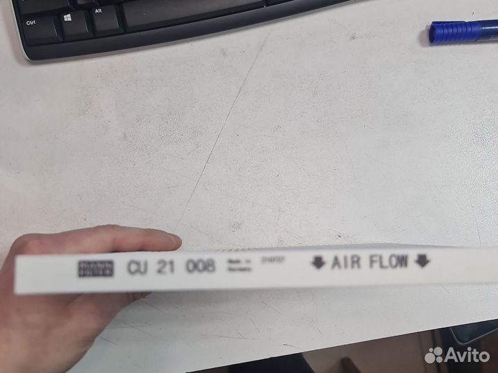 Фильтр салона mann-filter CU21008