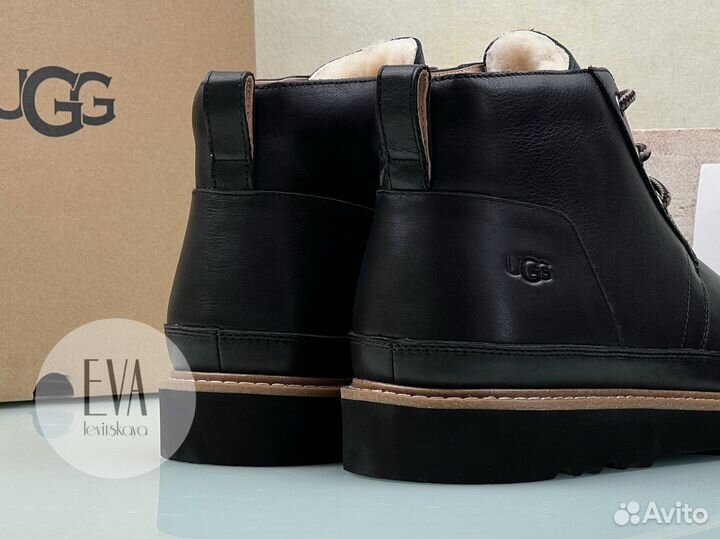 Ботинки мужские Ugg Mens Gentleman Leather Black