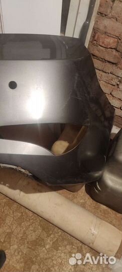 Задний бампер Hyundai Solaris I рест 86611-H5000