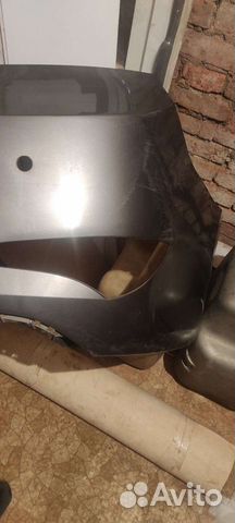 Задний бампер Hyundai Solaris I рест 86611-H5000