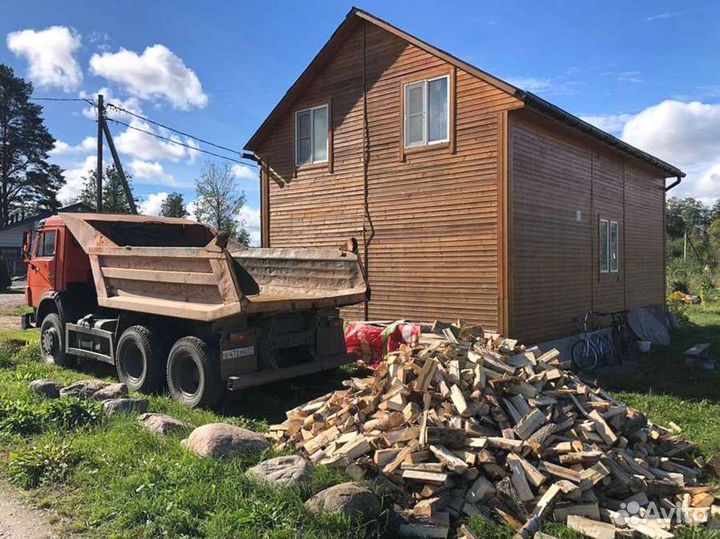 Дрова. Колотые