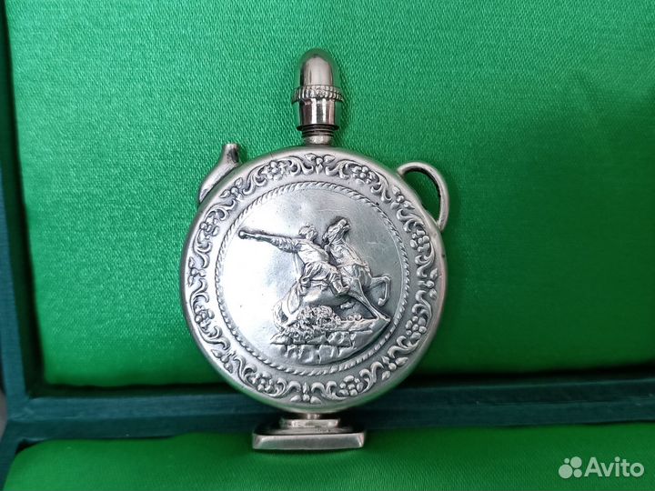 Флакон для духов, серебро 875 пробы, СССР