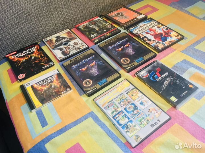 Компьютерные игры Коллекция на DVD и 1игра для PSP