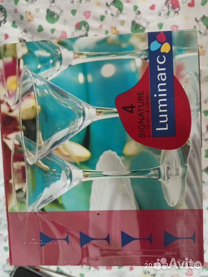 Фужеры для мартини Люминарк