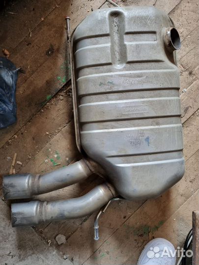 Глушитель задняя часть volkswagen tiguan
