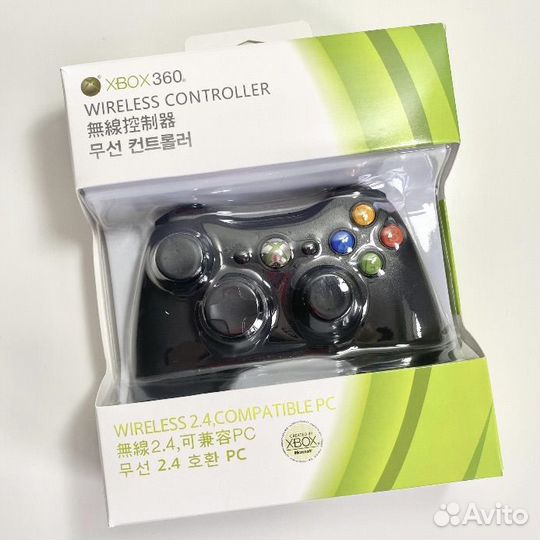 Геймпад беспроводной Xbox 360 и пк новый