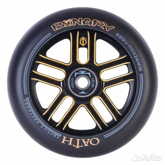 Колёса для самоката Oath Binary 110 пара (черный