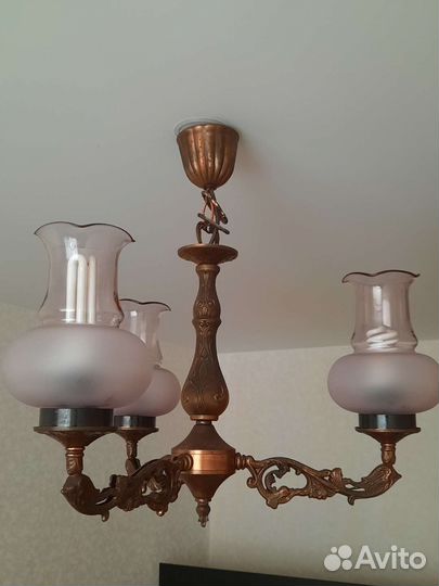 Бронза люстра СССР