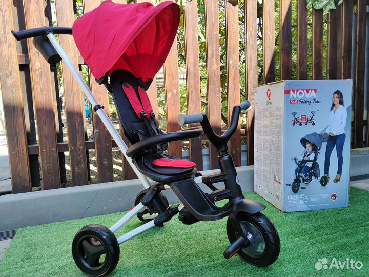 Трехколесный велосипед складной Q-play Nova