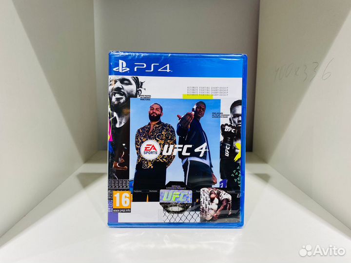 UFC 4 для PS4 (новая)