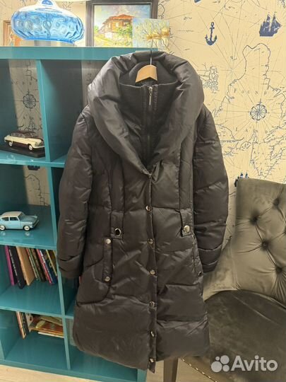 Пуховик Savage размер M бу пух перо