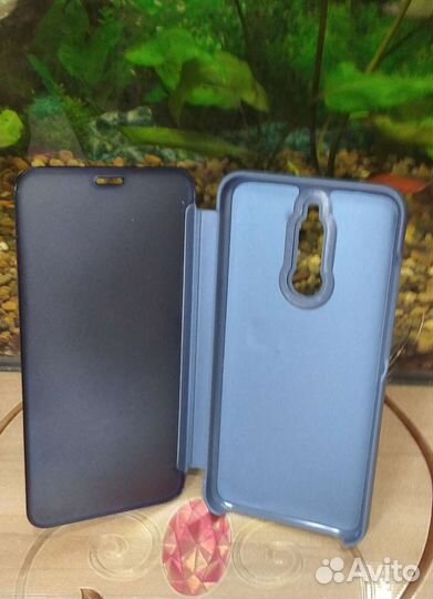 Зеркальный умный чехол для Redmi 8