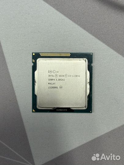 Процессор Intel Xeon E3 1230v2