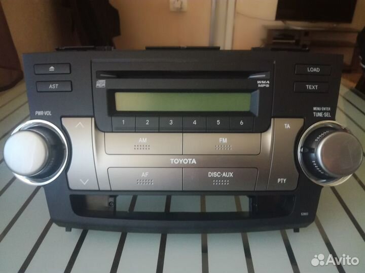 Автомагнитола Тойота Хайлендер