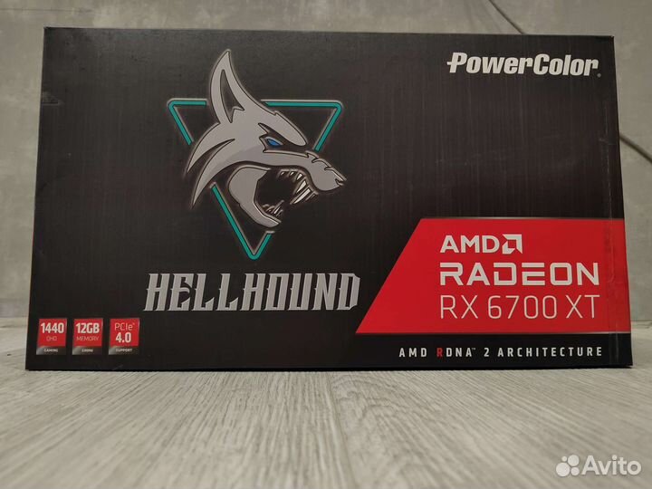 Видеокарта rx6700xt