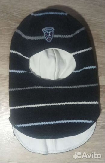 Шапка Шлем на мальчика демисезонний 46-48