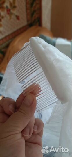 Фата+ перчатки свадебные