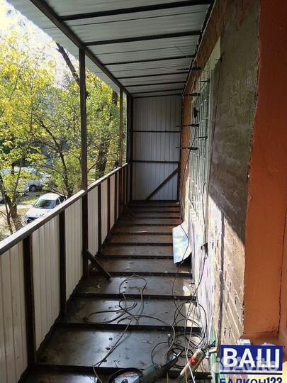 Остекление балконов и лоджий/Бесплатный замер