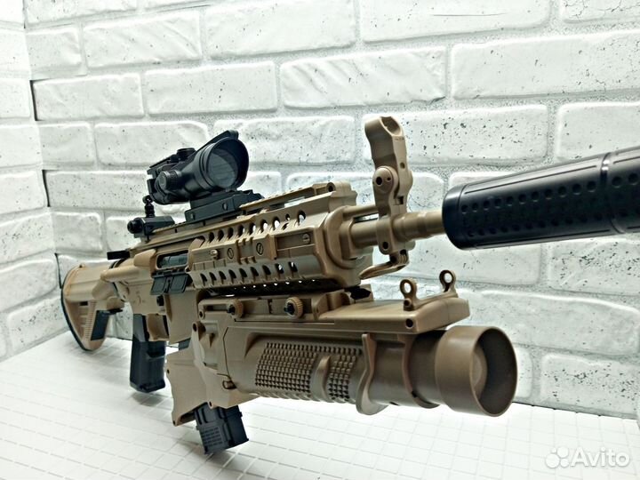 Автомат с орбизами HK 416 + обвесы