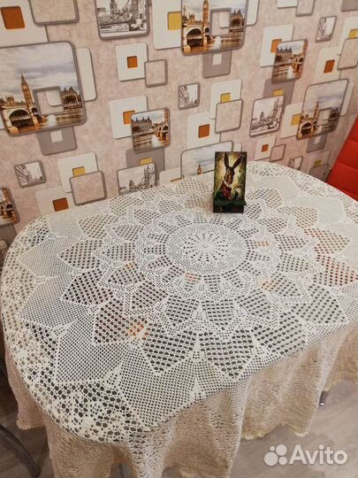 Скатерть крючком