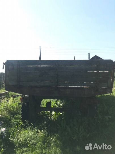 Прицеп бортовой ЗИЛ ГКБ-817, 1985