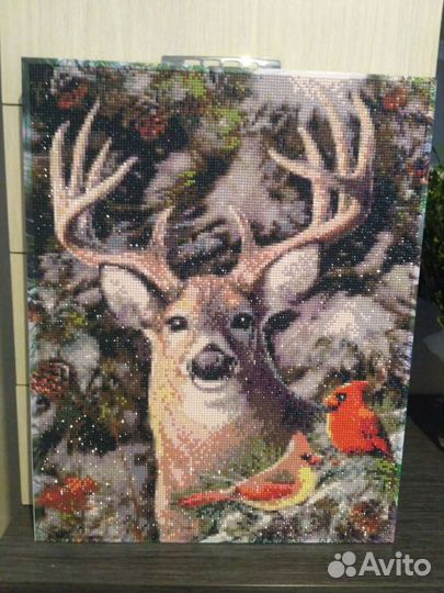 Алмазная мозаика (готовая работа)