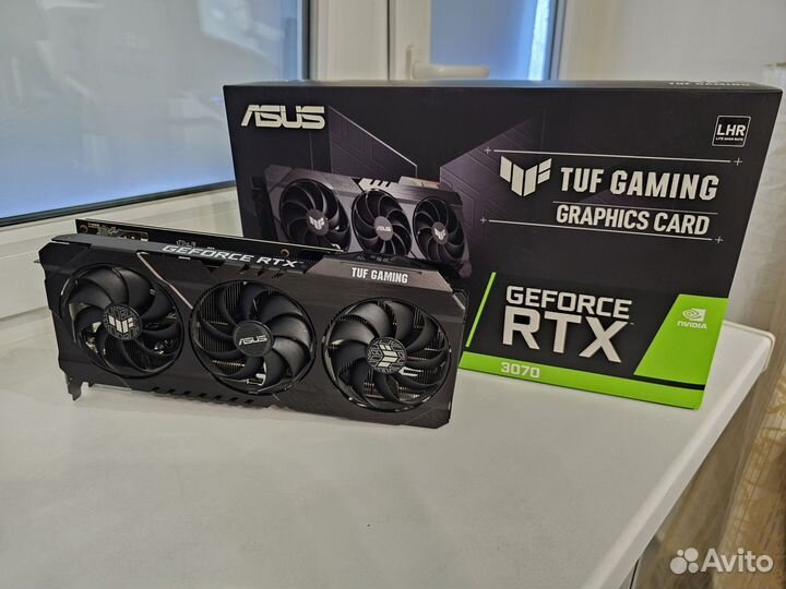 Видеокарта RTX 3070 asus TUF gaming