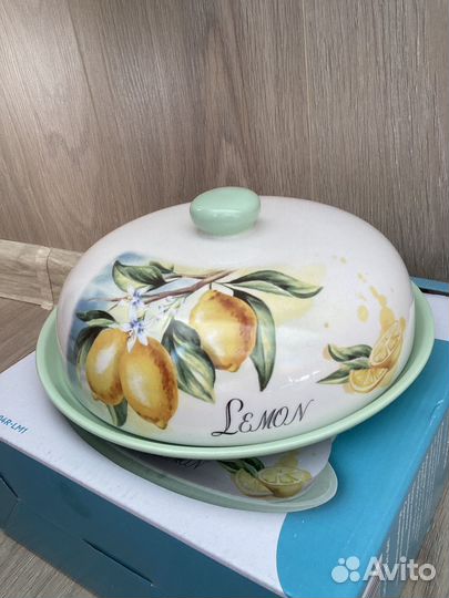 Бронь Блюдо для блинов с крышкой новая в коробке