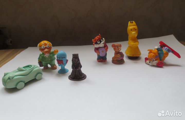 Игрушки из Киндер-сюрприза 1990-х годов