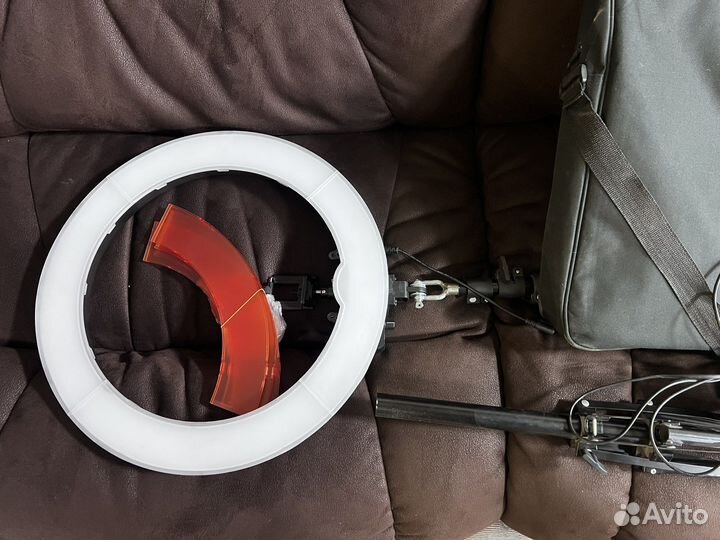 Кольцевая лампа со штативом бу