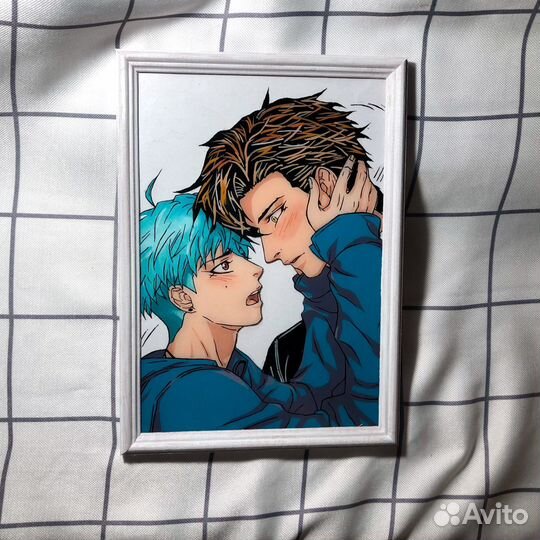 Аниме на стекле, манхва Бабочка кусающая тигра