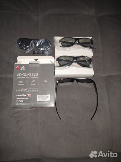 3d очки lg комплект