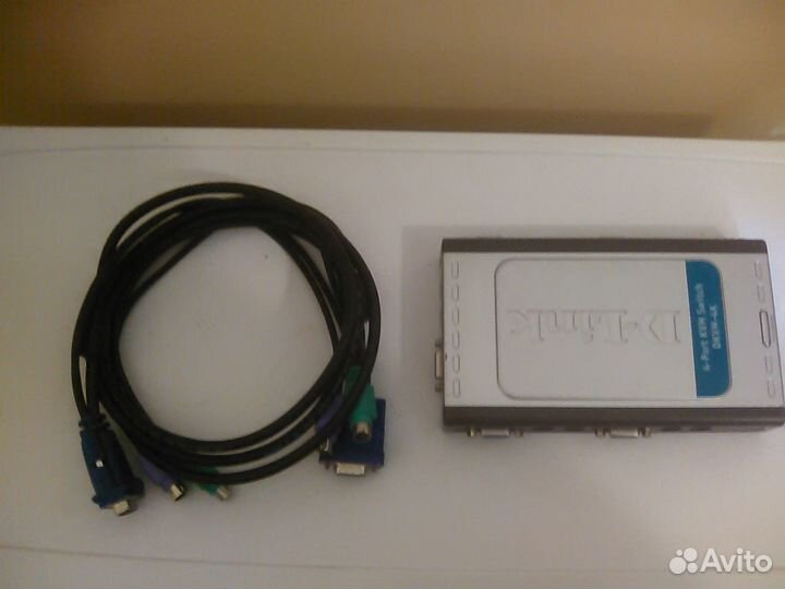 D-Link dkvm-4U, 4-портовый KVM-переключатель