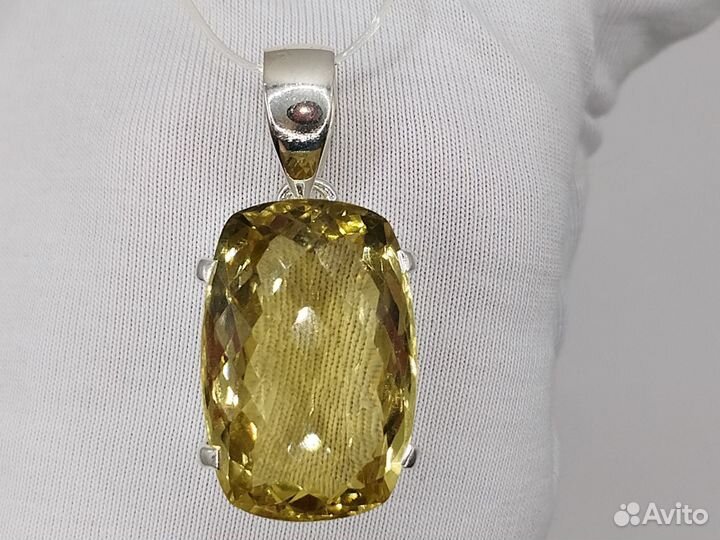 Подвеска с цитринам