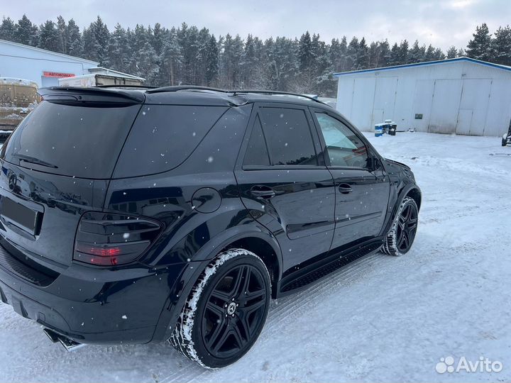 Mercedes-Benz M-класс AMG 6.2 AT, 2008, битый, 227 000 км