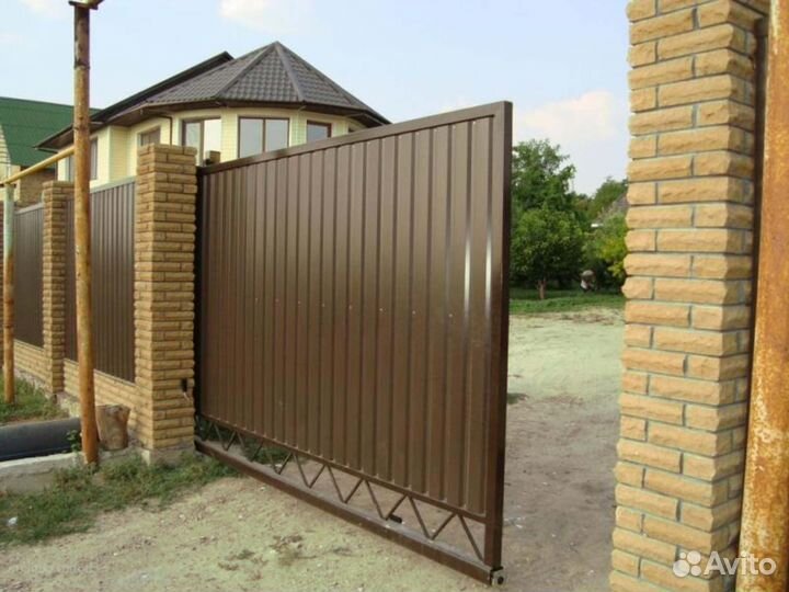 Ворота на дачу 