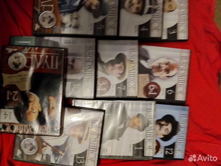 DVD Агата кристи пуаро