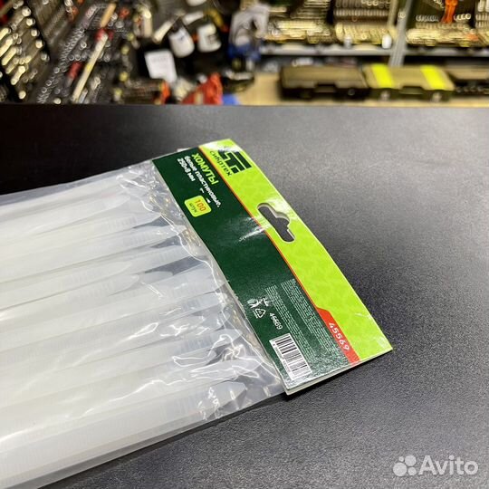 Пластиковые хомуты Сибртех 250*8мм, 100шт