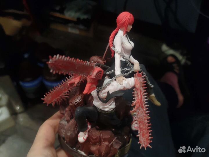 Фигурка из аниме Человек бензопила