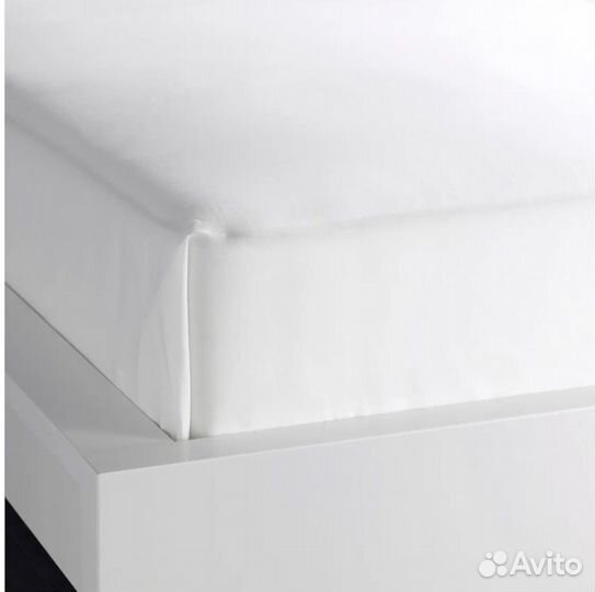 IKEA простыня белая 150x240 Fargmara Фэргмора