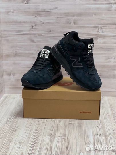 Кроссовки New Balance 574 Stone Island lux