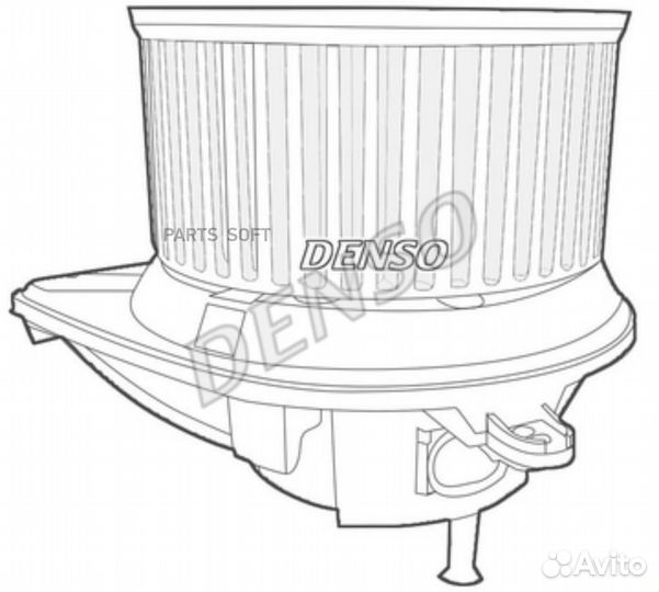 Denso DEA17030 Вентилятор обдува салона