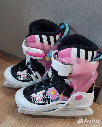 Коньки раздвижные 26-29