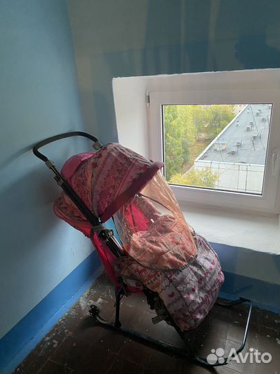 Коляска санки