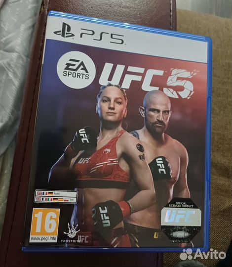 Ufc 5 ps5 диск новый