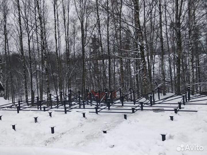Винтовые сваи под дом